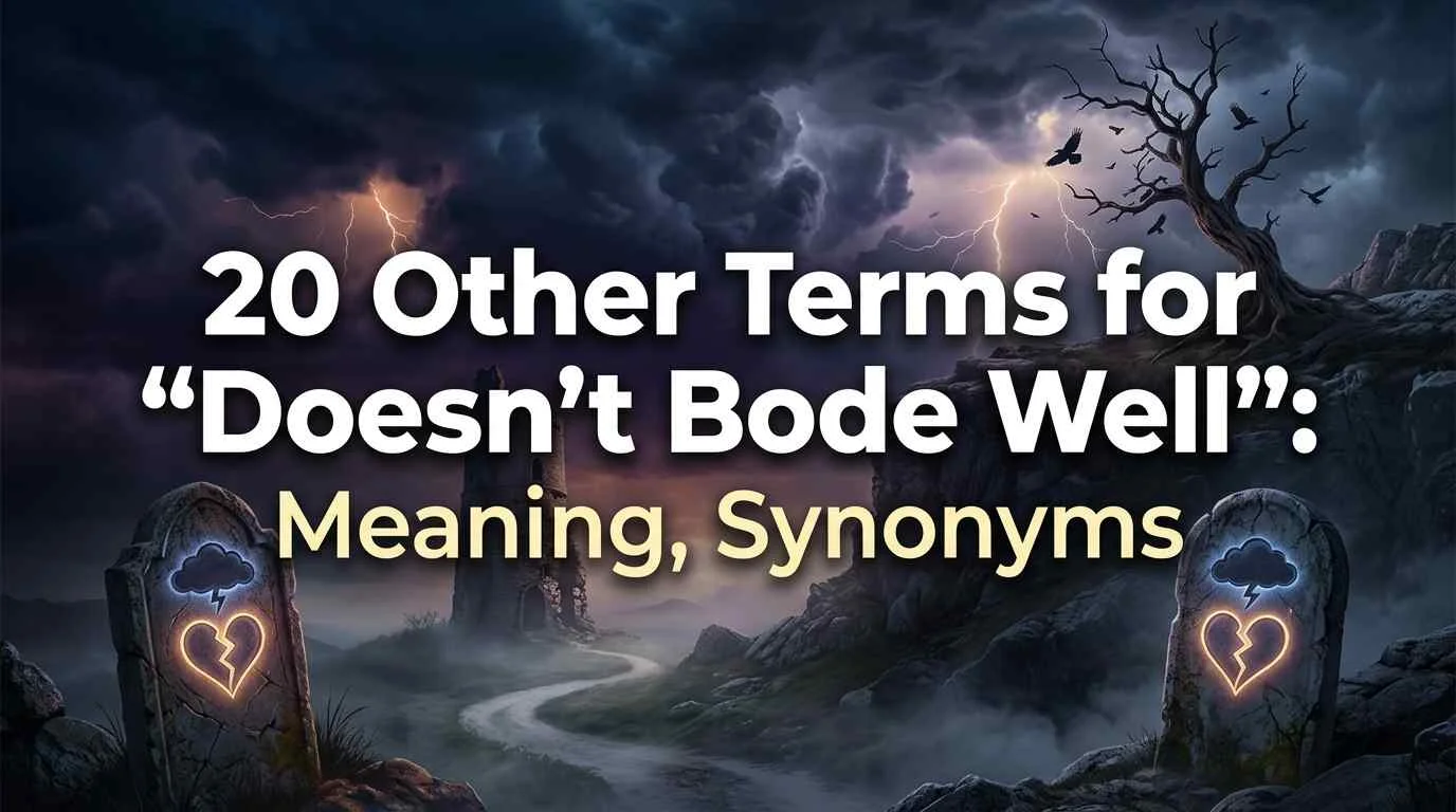 doesnt-bode-well-meaning-synonyms