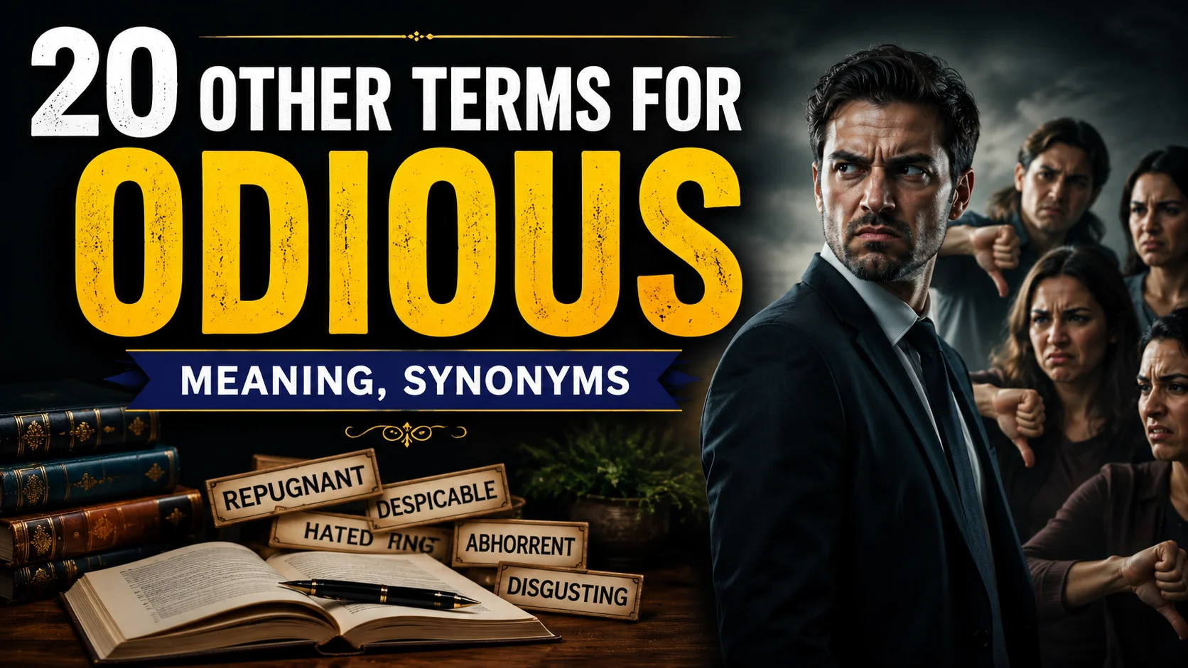 odious-meaning-synonyms-with-grammar