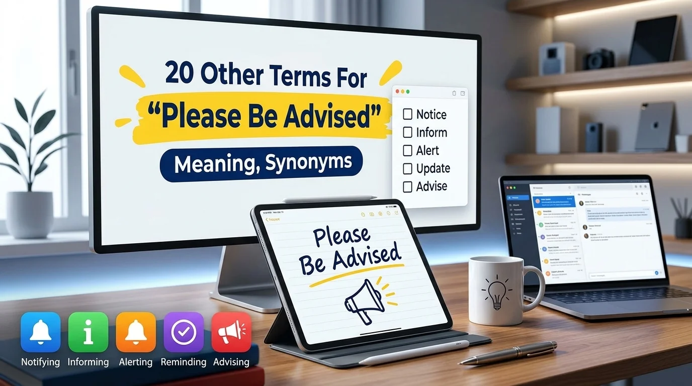 other-terms-for-please-be-advised-meaning-synonyms