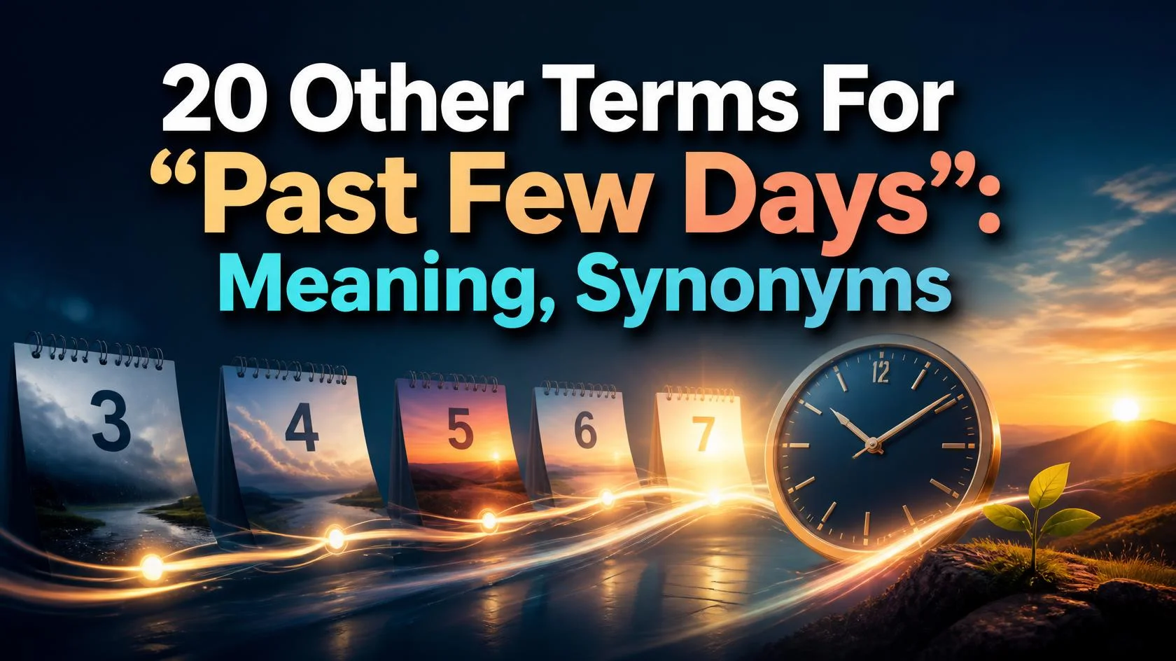 past-few-days-meaning-synonyms