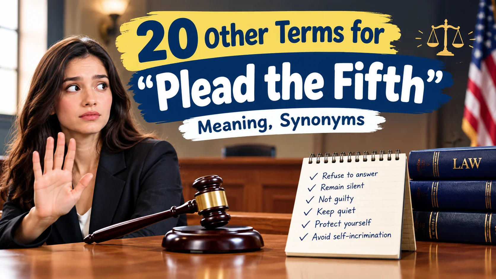 plead-the-fifth-meaning-synonyms