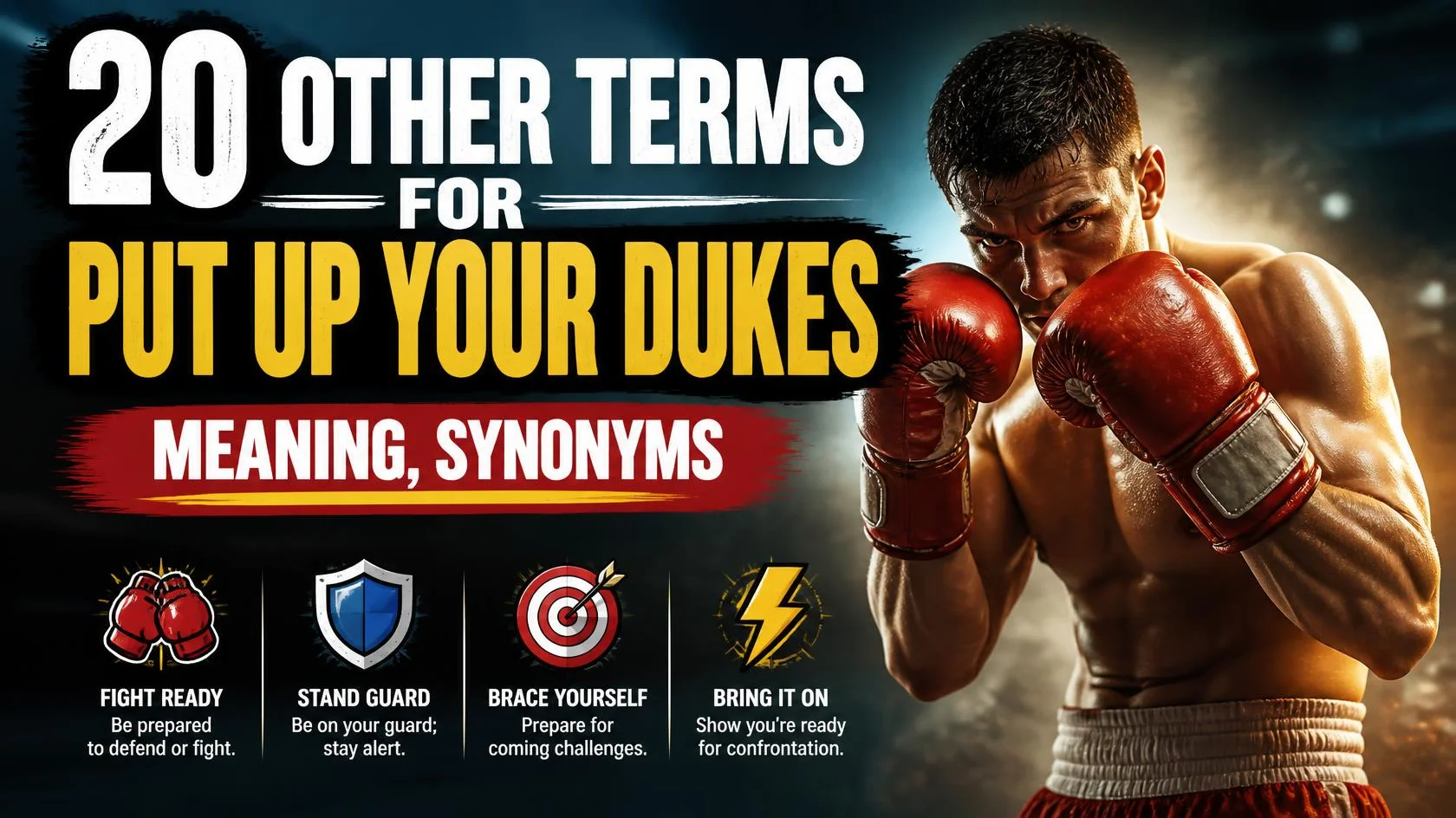 put-up-your-dukes-meaning-synonyms