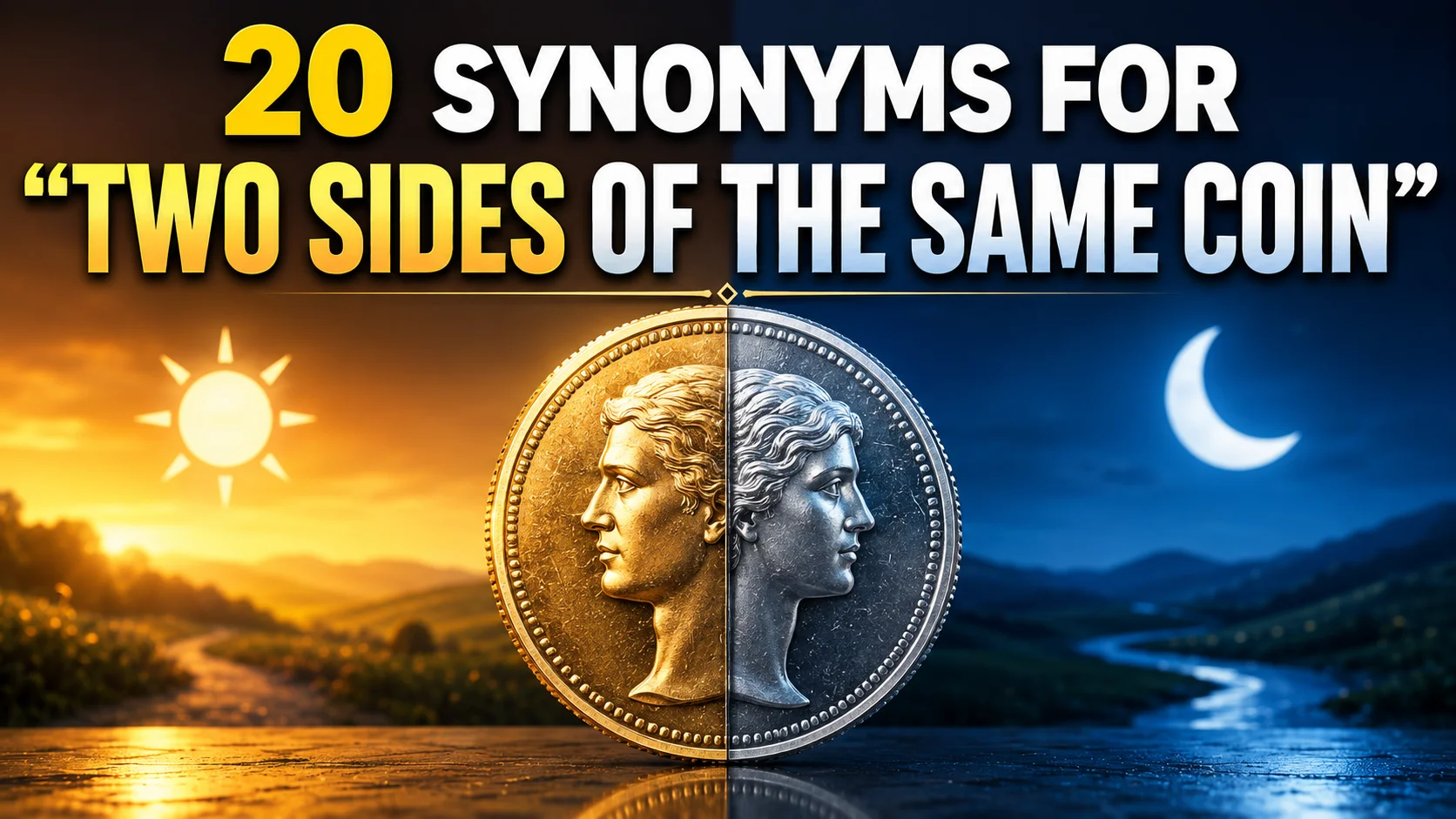 synonyms-for-two-sides-of-the-same-coin