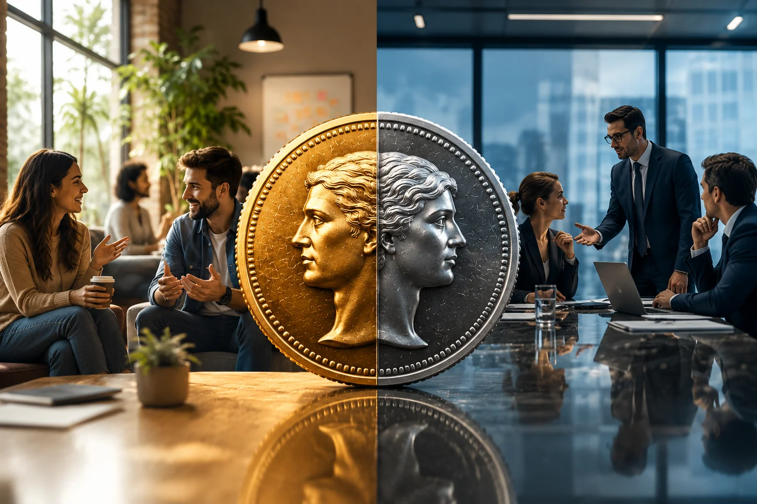 two-sides-coin-professional-polite-casual