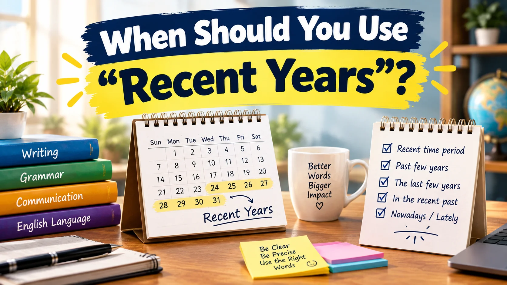 use-recent-years