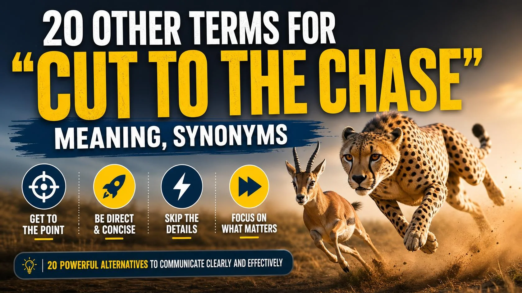 cut-to-the-chase-meaning-synonyms