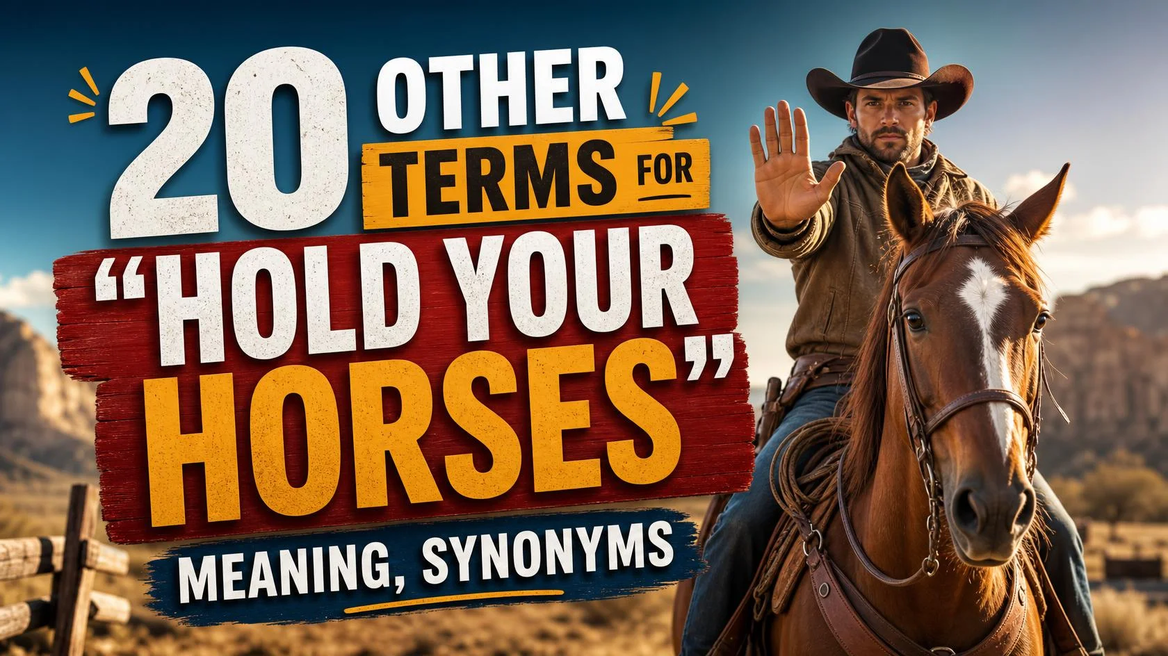 hold-your-horses-meaning-synonyms