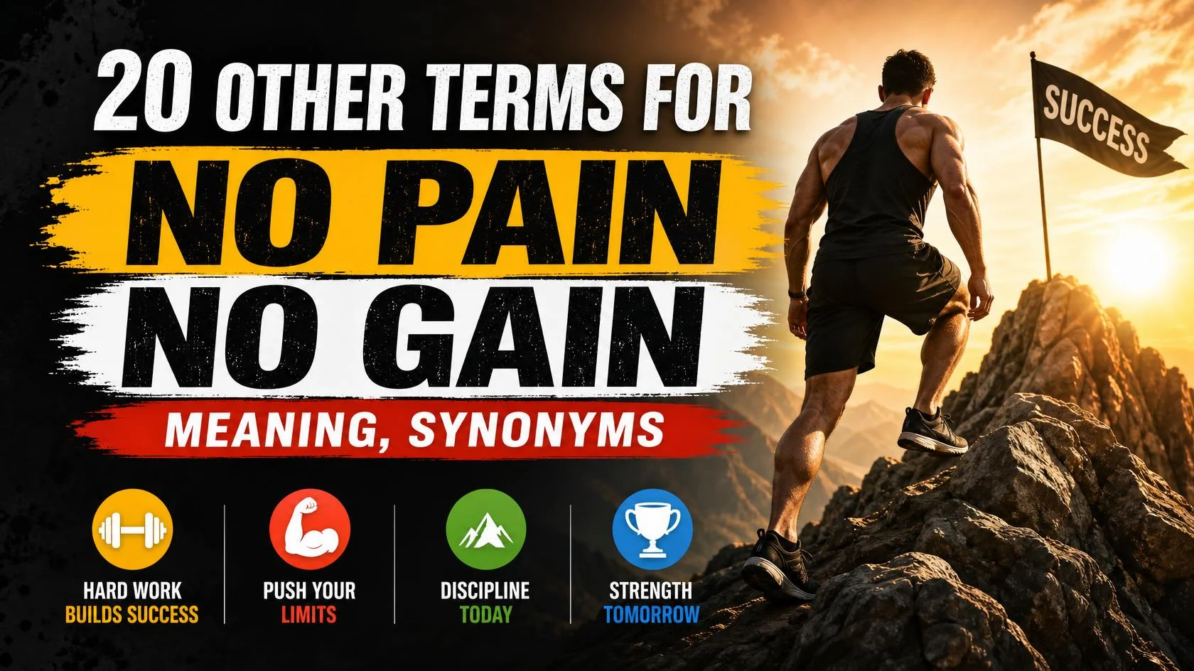 no-pain-no-gain-meaning-synonyms