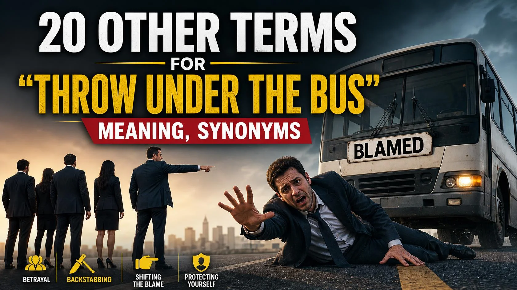 throw-under-the-bus-meaning-synonyms